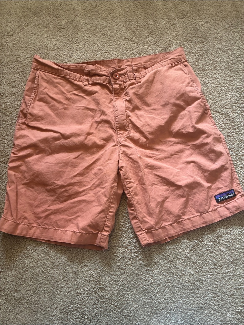 Patagonia Men's Lightweight All-Wear Hemp Shorts Size 32 Sienna Clay